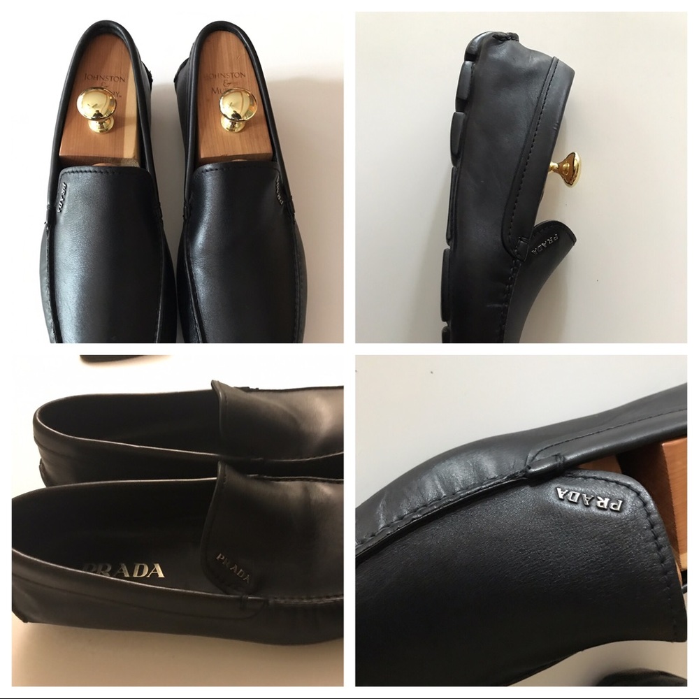 Truly like new black Prada drivers